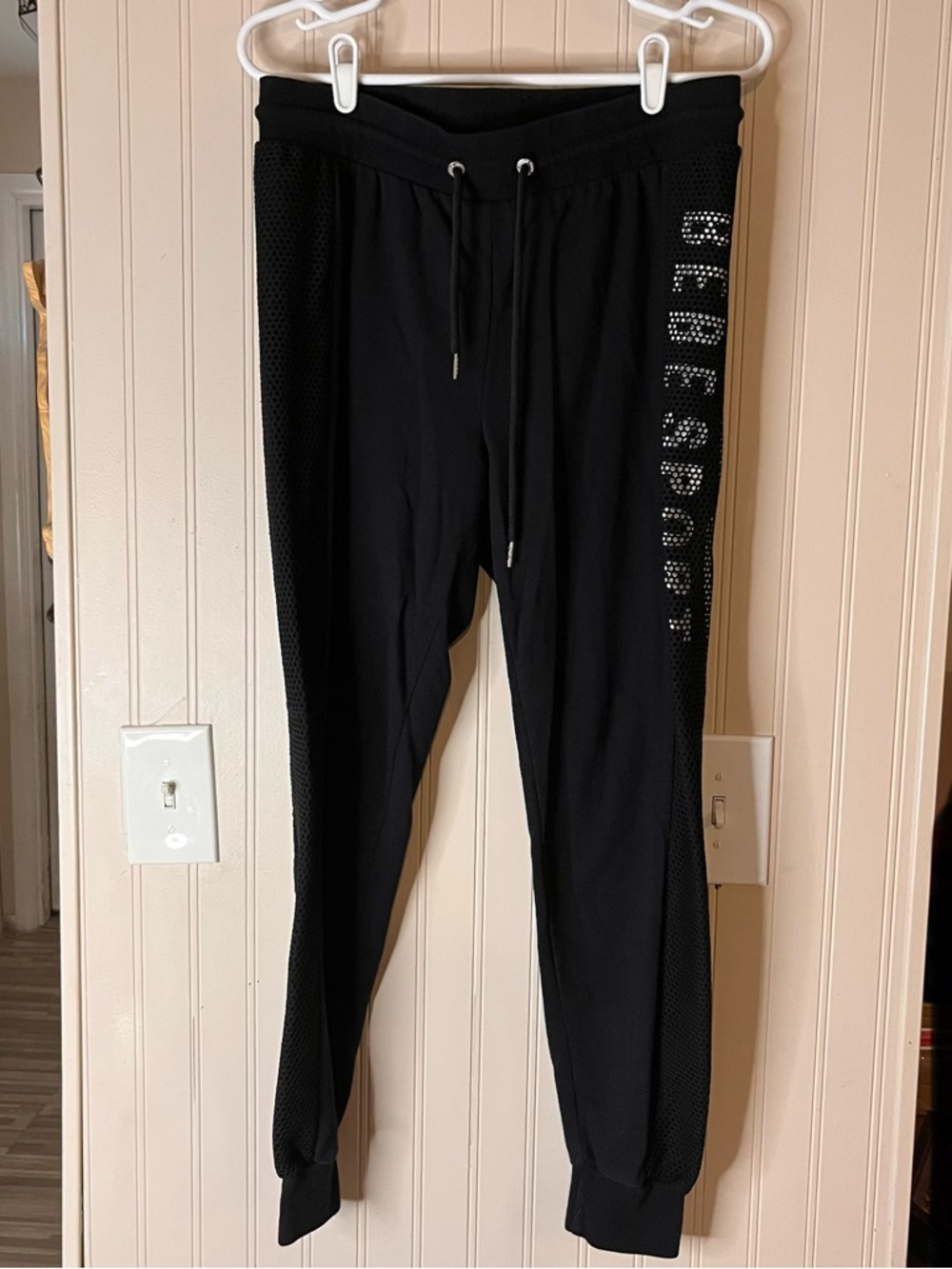 BeBe active jogger pants sweatpants loungewear casual Size large